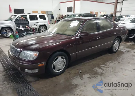 1998 Lexus Ls 400 z USA, uszkodzony, nr VIN JT8BH28F5W0107672